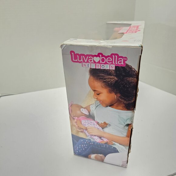 New Box Luvabella Newborn African American Interactive Life like Girl Doll Real - Picture 10 of 16